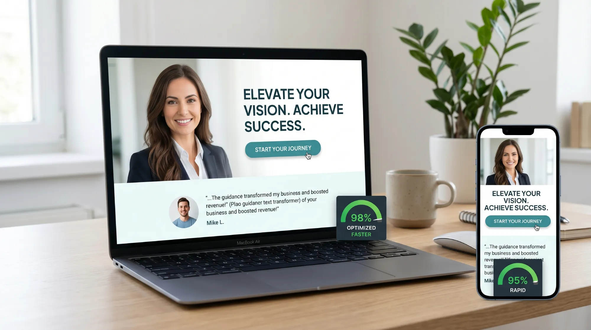 Five website elements that convert visitors into clients