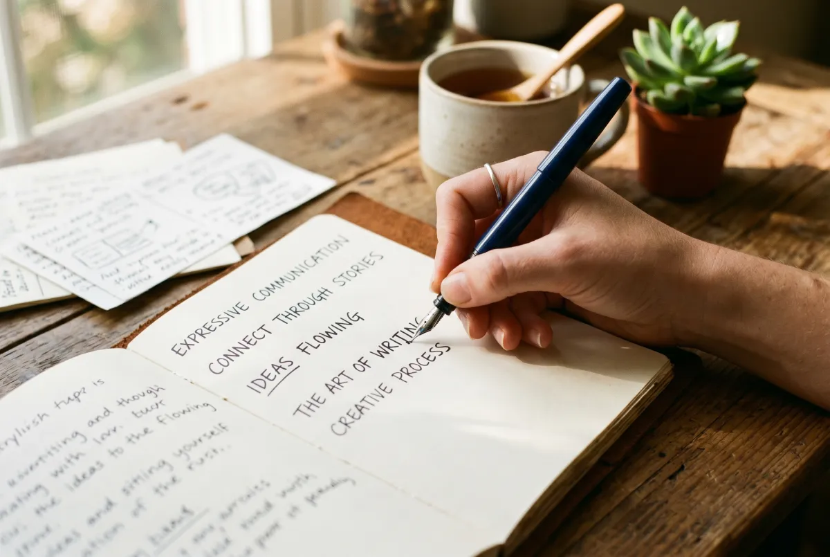 Authentic therapist presentation on a website