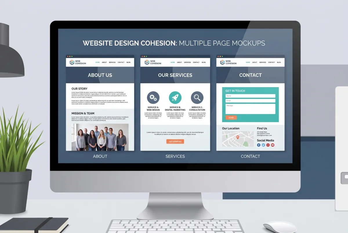 Website page structure for therapists and counselors