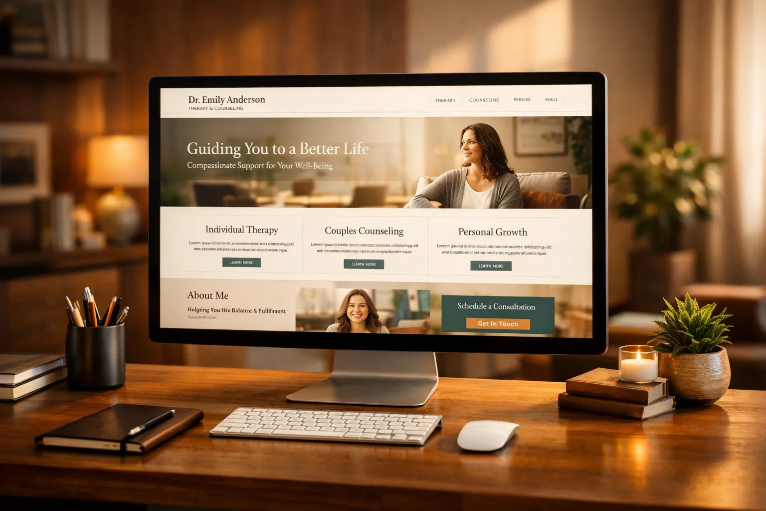 Trust signals for professional service websites