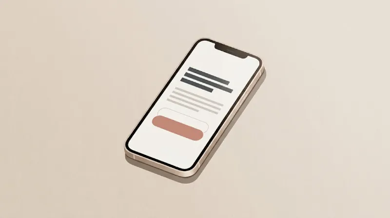 Website interface showing layout shift and loading glitches that make a professional site feel unfinished